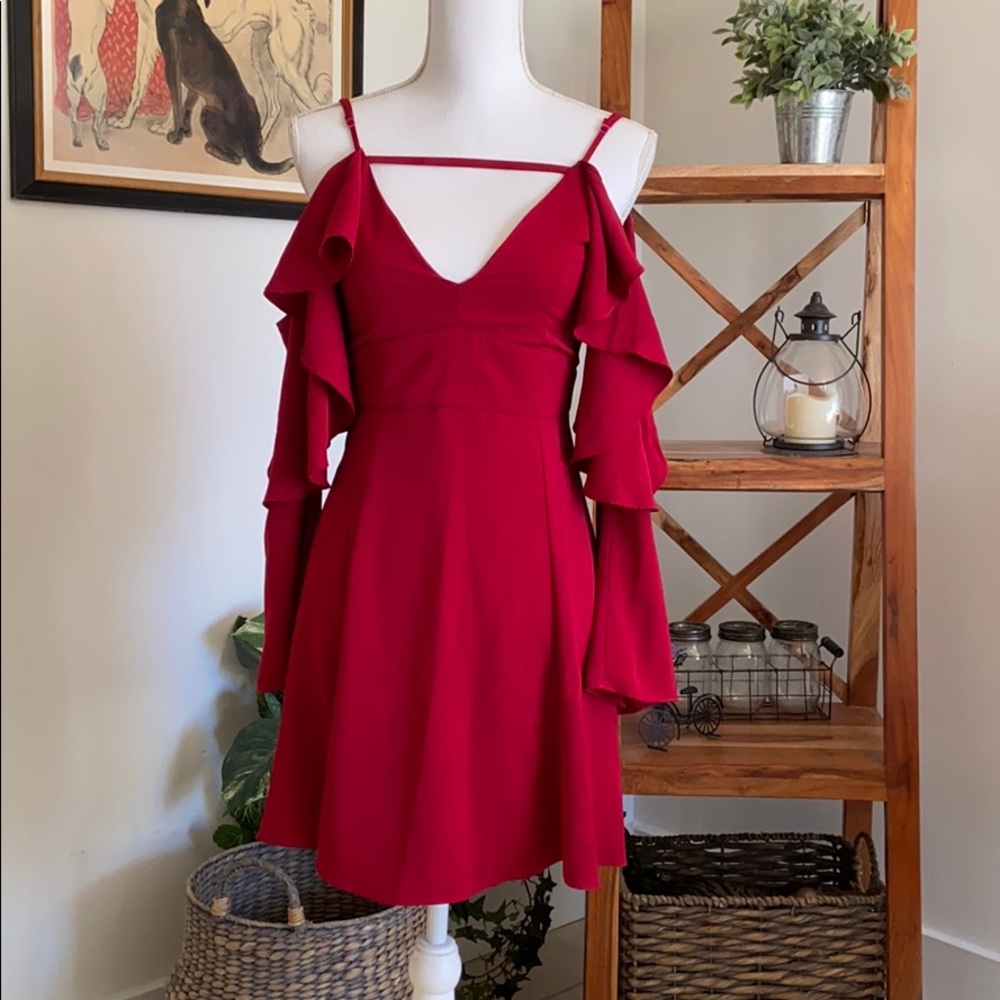 COPY - Red BARDOT Nordstrom dress